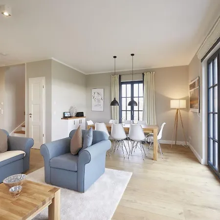 Reetland am Meer - Luxus Reetdachvilla mit 3 Schlafzimmern, Sauna und Kamin F12 Dranske Exterior foto