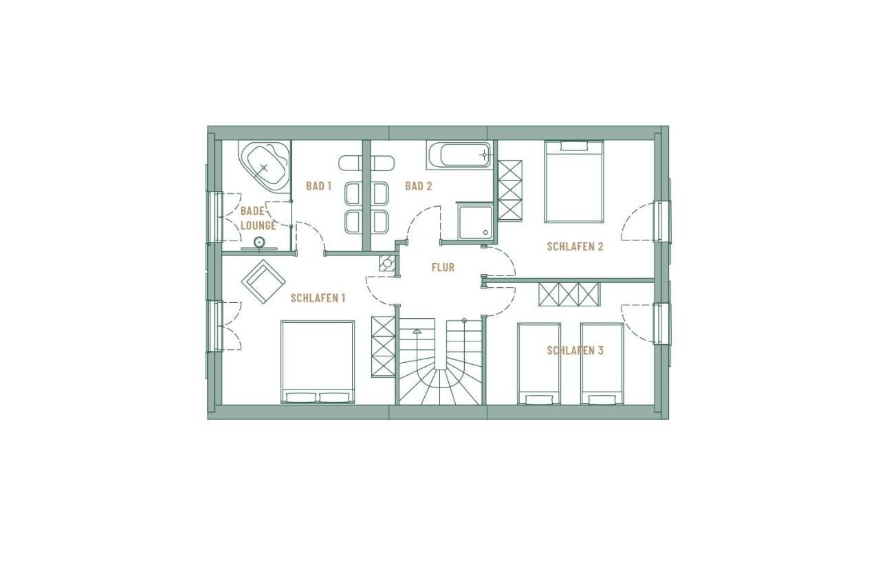 Reetland Am - Luxus Reetdachvilla Mit 3 Schlafzimmern, Sauna Und Kamin F12 Ferienhaus Dranske